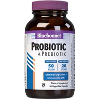 Advanced Choice SingleDaily Probiotic 50 Billion CFU, 30 Vegetable Capsules, Bluebonnet Nutrition