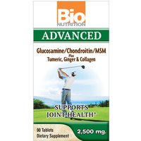 Advanced Glucosamine, Chondroitin & MSM, 90 Tablets, Bio Nutrition Inc.