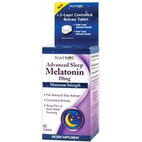 Advanced Sleep Melatonin 10 mg, 60 Tablets, Natrol
