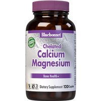 Albion Chelated Calcium Magnesium, 120 Caplets, Bluebonnet Nutrition