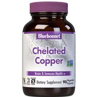 Albion Chelated Copper 3 mg, 90 Vcaps, Bluebonnet Nutrition