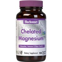 Albion Chelated Magnesium 100 mg, 120 Vcaps, Bluebonnet Nutrition