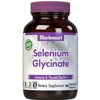 Albion Selenium Glycinate 200 mcg, Yeast Free, 90 Vcaps, Bluebonnet Nutrition