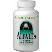 Alfalfa 10 Grain 648mg 1000 tabs from Source Naturals