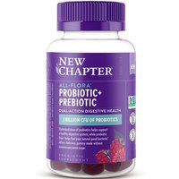 All Flora Probiotic + Prebiotic Gummy, 60 Gummies, New Chapter