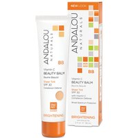 Vitamin C BB Beauty Balm Sheer Tint SPF 30, 2 oz, Andalou Naturals
