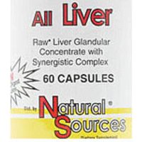 All Liver, 60 Capsules, Natural Sources