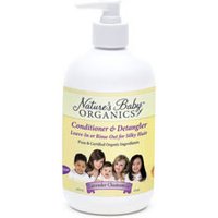 All Natural Hair Conditioner, Lavender Chamomile, 16 oz, Natures Baby Products