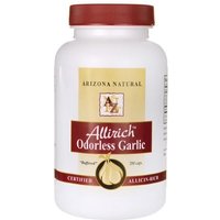 Allirich Odorless Garlic 500 mg, 200 Capsules, Arizona Natural