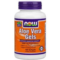 Aloe Vera Gels 5000 mg, 100 Softgels, NOW Foods