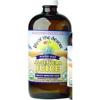 Aloe Vera Juice Whole Leaf Preservative Free 32 oz, Lily Of The Desert