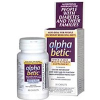 Alpha Betic ( AlphaBetic ) For People with Diabetes 30 Tablets