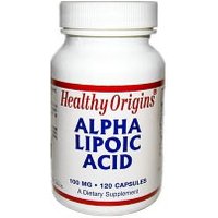 Alpha Lipoic Acid 100 mg, 120 Capsules, Healthy Origins
