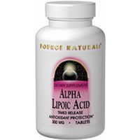 Alpha Lipoic Acid 100 mg, 120 Capsules, Source Naturals