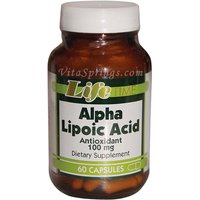 Alpha Lipoic Acid 100 mg, 60 Capsules, LifeTime