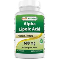 Alpha Lipoic Acid 600 mg, 120 Capsules, Best Naturals