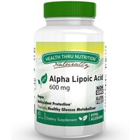 Alpha Lipoic Acid (ALA) 600 mg, 60 VegeCaps, Health Thru Nutrition