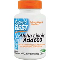 Alpha Lipoic Acid 600 mg ALA, 60 Veggie Caps, Doctors Best