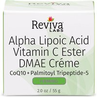 Reviva Labs Alpha Lipoic Acid Vitamin C Ester DMAE Cream, 2 oz