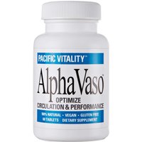 Alpha Vaso, Optimize Circulation & Performance, 60 Tablets, Pacific Vitality