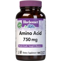 Amino Acid Capsules 750 mg, 180 Vcaps, Bluebonnet Nutrition