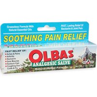 Analgesic Salve, Made With Pure Essential Oils in a Cream Base, 1 oz, Olbas