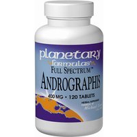 Andrographis Full Spectrum Extract & Andrographis Herb 400mg 60 tabs, Planetary Herbals