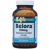Anti Anxiety Relora 250 mg, 120 Capsules, LifeTime