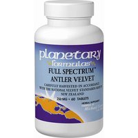 Antler Velvet 250mg Full Spectrum 30 tabs, Planetary Herbals