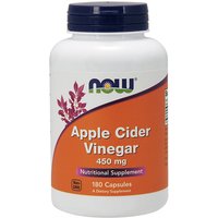 Apple Cider Vinegar 450 mg, 180 Capsules, NOW Foods