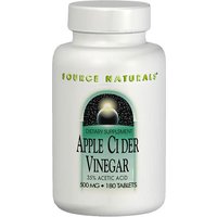 Apple Cider Vinegar 500mg 180 Tablets from Source Naturals