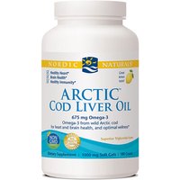Arctic Cod Liver Oil, Lemon Flavor, 180 Softgels, Nordic Naturals