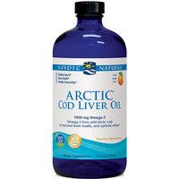 Arctic Cod Liver Oil Liquid - Orange 16 oz, Nordic Naturals