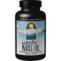 ArcticPure Krill Oil (Arctic Pure) 500mg, 120 Softgels, Source Naturals