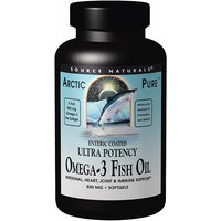 ArcticPure Ultra Fish Oil Enteric-Coated, 120 Softgels, Source Naturals