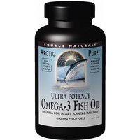 ArcticPure Ultra Potency Omega-3 Fish Oil 120 softgels from Source Naturals
