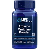 L-Arginine/L-Ornithine HCL Powder, 150 g, Life Extension