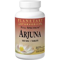Planetary Ayurvedics Arjuna 550 mg Full Spectrum, 60 Tablets, Planetary Herbals