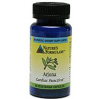 Arjuna, 60 Veggie Caps, Natures Formulary