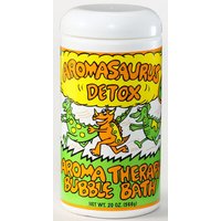 Aromasaurus Detox, Kids Aroma Therapy Bubble Bath, Grapefruit & Green Tea, 16 oz, Abra Therapeutics