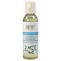 Aromatherapy Body/Massage Oil Peppermint Harvest, 4 oz, Aura Cacia