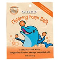 Aromatherapy Foam Bath Kids Cheering, 2.5 oz Pouch, Aura Cacia
