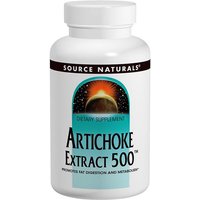 Artichoke Extract 500, Standardized, 90 Tablets, Source Naturals