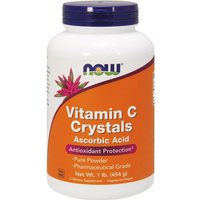 Vitamin C Crystals, Ascorbic Acid Pure Powder, 1 lb, NOW Foods