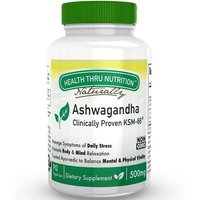 Ashwagandha 500 mg, 90 VegeCaps, Health Thru Nutrition