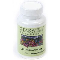 Astragulus Root 100 Caps 420 mg, StarWest Botanicals