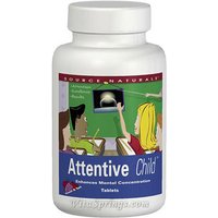 Attentive Child Tabs 30 tablets from Source Naturals