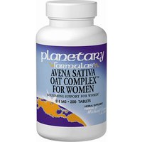 Avena Sativa Oat Complex for Women 200 tabs, Planetary Herbals
