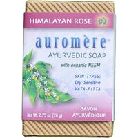 Ayurvedic Bar Soap, Himalayan Rose, 2.75 oz, Auromere