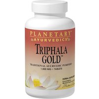 Planetary Ayurvedics Triphala Gold 550 mg, 60 Vegetarian Capsules, Planetary Herbals
